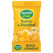Aussie Drops Butter  Menthol 70g  12 Pack