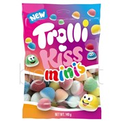 Trolli Kiss Minis Lollies Bag 140g  10 Pack