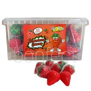 Big Bang Jam Filled Gummy Strawberry Tub 18g  50 Pack