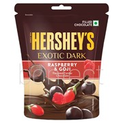 Hershey Exotic Dark Raspberry  Goji Flavor Chocolate 100g  6 Pack