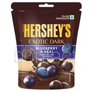Hershey Exotic Dark Blueberry  Acai Flavor Chocolate 100g  6 Pack