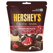 Hershey Exotic Dark Pomegranate Flavor Chocolate 100g  6 Pack