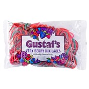 Gustafs Very Berry Mix Laces Shoestring Licorice 908g