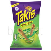 Barcel Takis Xtreme Lime Tortilla Chips 280g  14 Pack