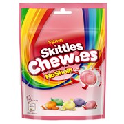 Skittles Chewies Fruits Sweets Pouch Bag 137g  16 Pack