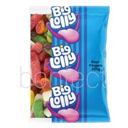 Big Lolly Sour Fingers 350g  12 Pack