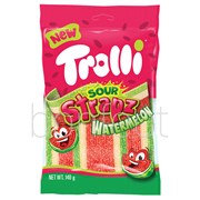 Trolli Sour Strapz Watermelon 140g  10 Pack