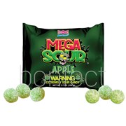 Barnetts Mega Sour Candy Apple 104g  12 Pack