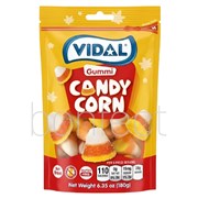 Vidal Halloween Candy Corn Bag 180g  7 Pack
